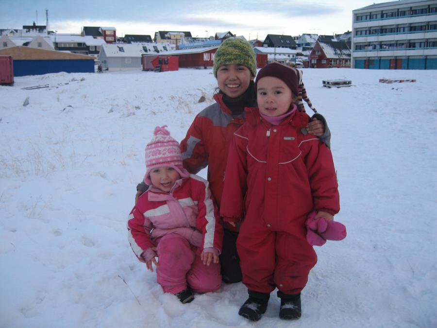 Julemåneden før der var Nuuk Center. Nuuk, 2. december 2006