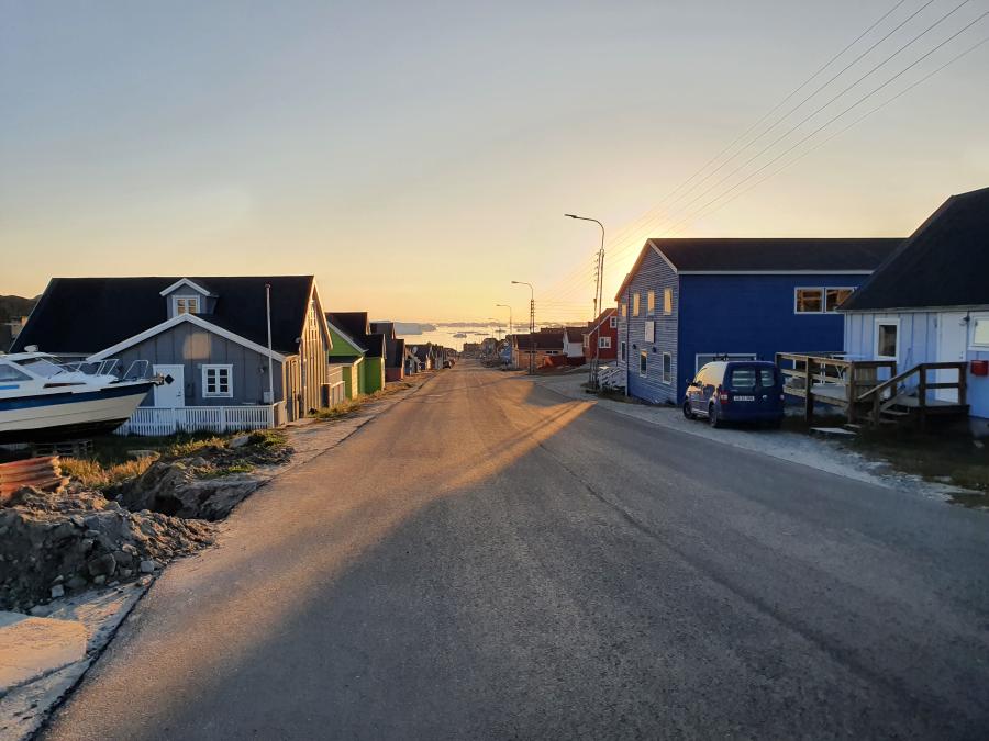 Ilulissat unnulernerani illumiut aqqutaa.