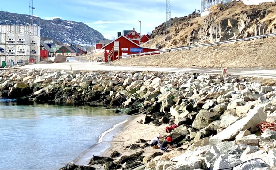 Sommer på vej i Sydgrønland :-) Qaqortoq, 15. marts 2021