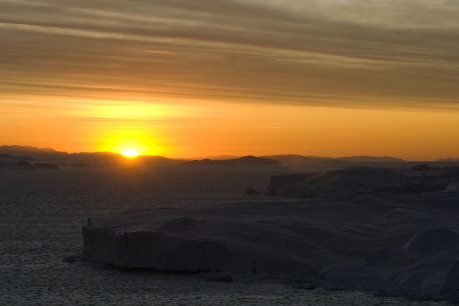 Årets første solstråler - kl. 13:00 - 13. januar  2016