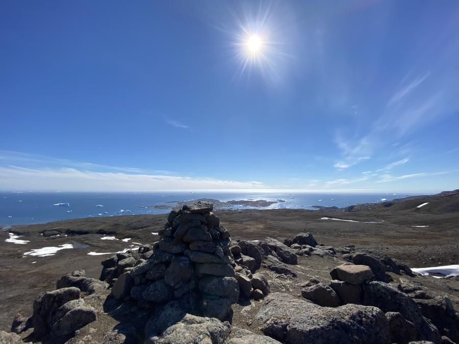 Fra Ajuaasaq. Qeqertarsuaq, 13. juni 2020