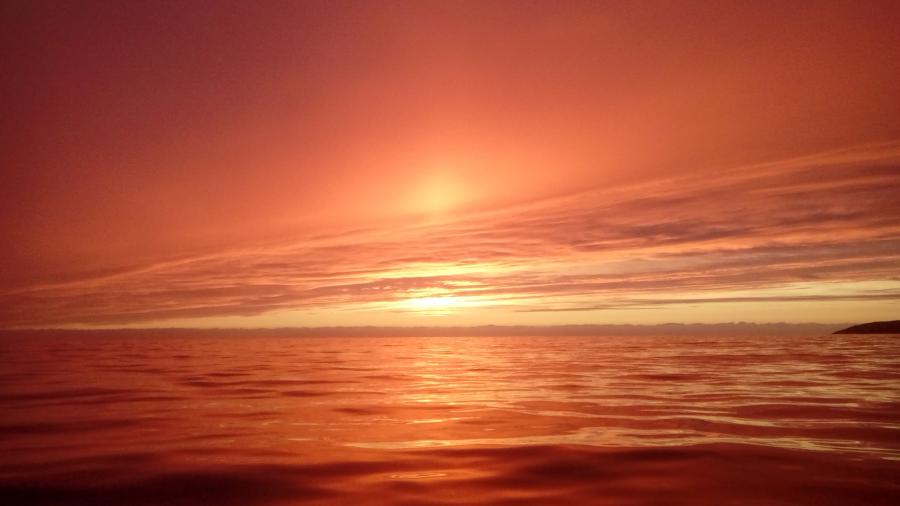 Solnedgang ved Maniitsoq
