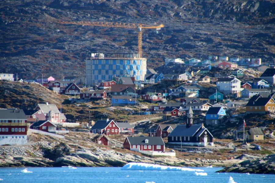 Nyt og gammelt. Ilulissat, september 2020