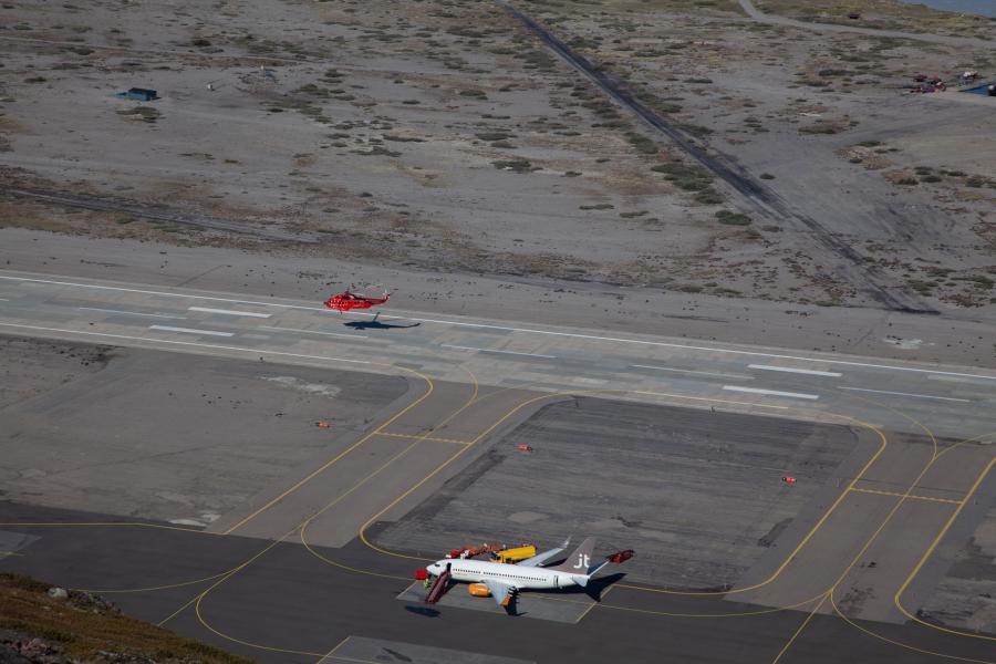 Taking off!