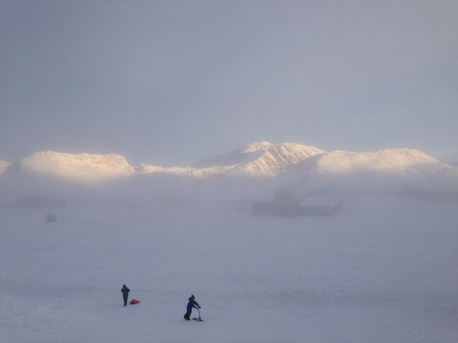 Inuk apummi innagasoq