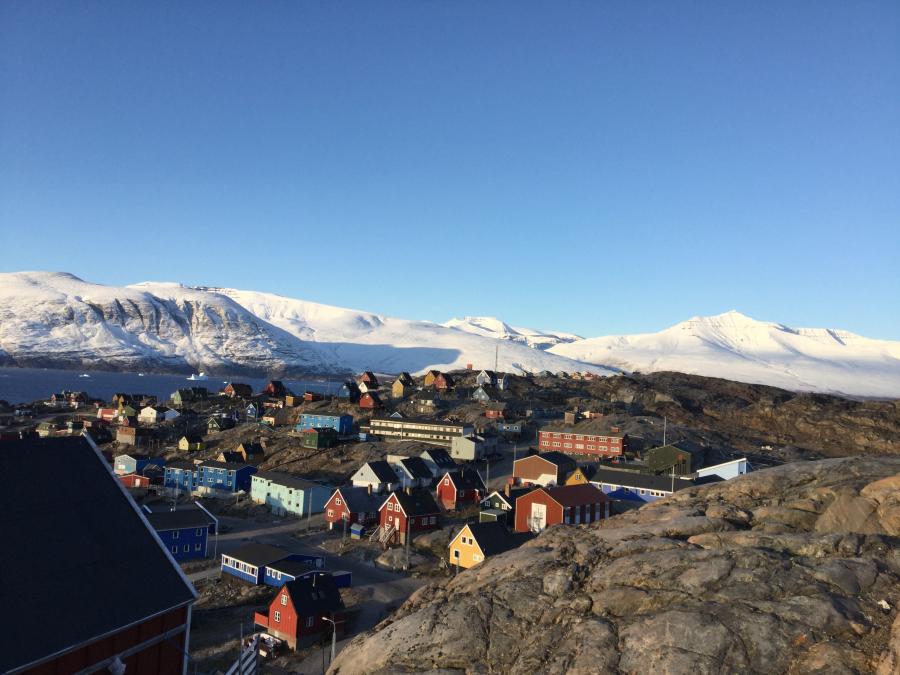 Smuk morgen i Uummannaq, 23. september 2017