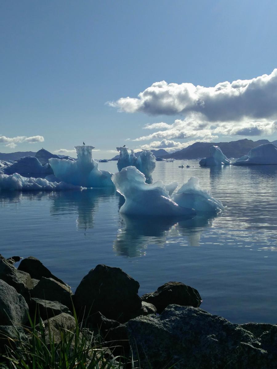 Is i Narsaq, 7. august 2018
