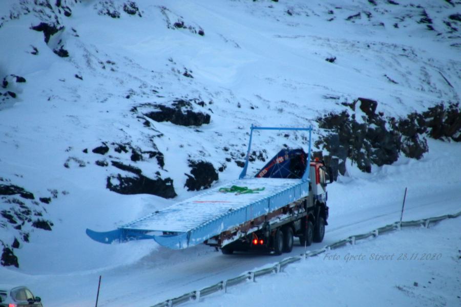 Verdens største hundeslæde. Ilulissat, 28. november 2020