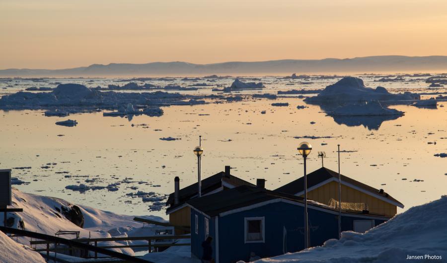 Aftenstemning i ilulissat