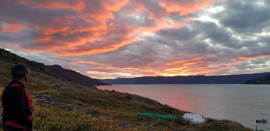 Angujaartorfik, i Kangerlussuaq. 30. august 2020
