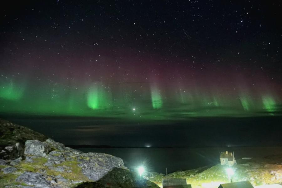 Nordlys. Atammik, 10. september 2021