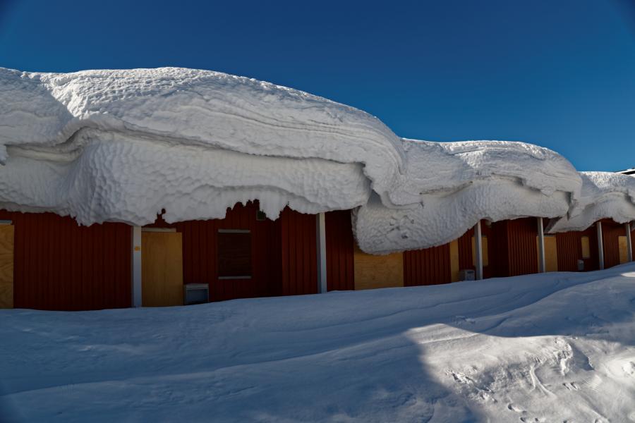 Snedriver der hænger.