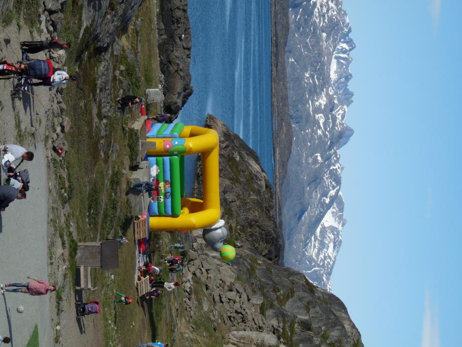 Én af aktiviteterne på nationaldagen ved Annertusoq, Maniitsoq 21. juni 2017