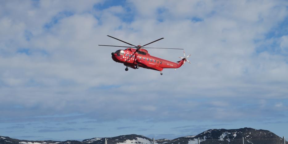 Donald Tusk ankommer til Ilulissat